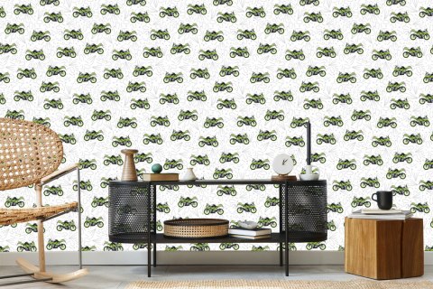 Tapeta Nowoczesne Motocykle Z Wzorkami