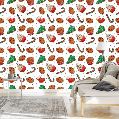 Tapeta Świąteczne Słodycze