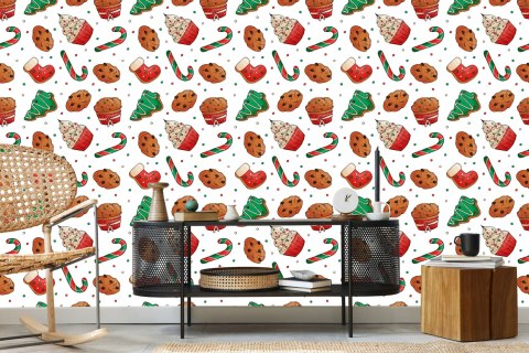 Tapeta Świąteczne Słodycze