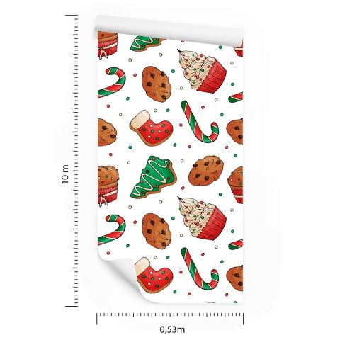 Tapeta Świąteczne Słodycze