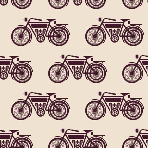 Tapeta Szkice Motocyklów Vintage