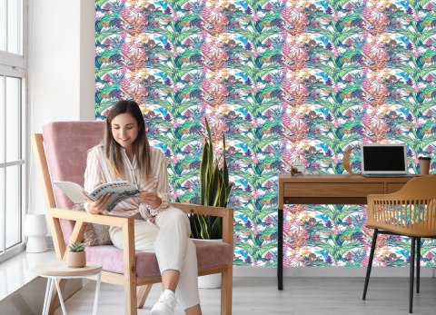 Tapeta Tropikalne Rośliny I Owady