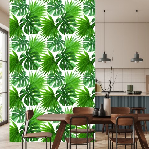 Tapeta Zielone Liście