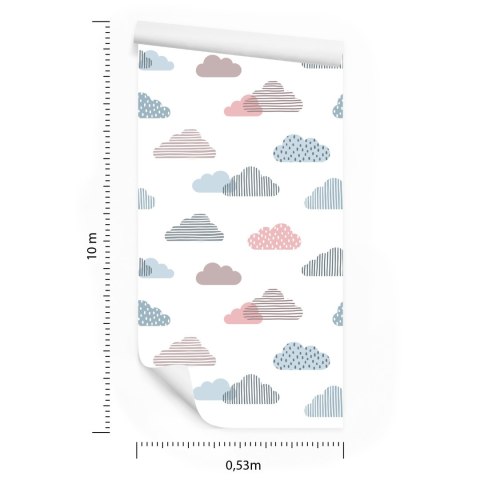 Tapeta Chmury W Paski
