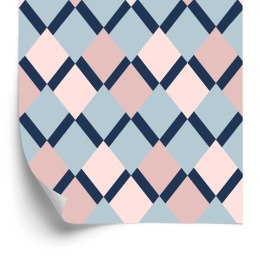 Tapeta Geometryczna - Kolorowe Romby