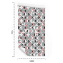 Tapeta Geometryczna - Kolorowe Romby