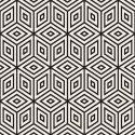 Tapeta Geometryczna - Sześciany I Romby