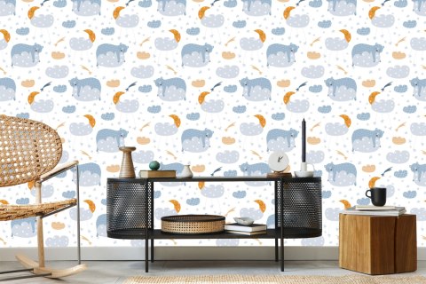 Tapeta Misie W Chmurach