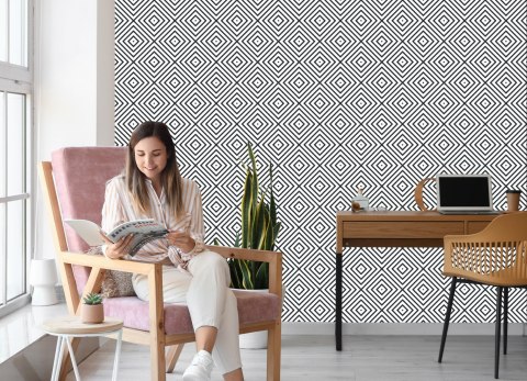 Tapeta Nowoczesny Wzór Geometryczny