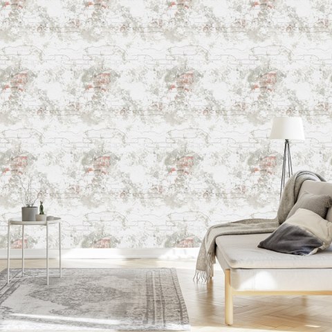 Tapeta Cegła Mur Retro