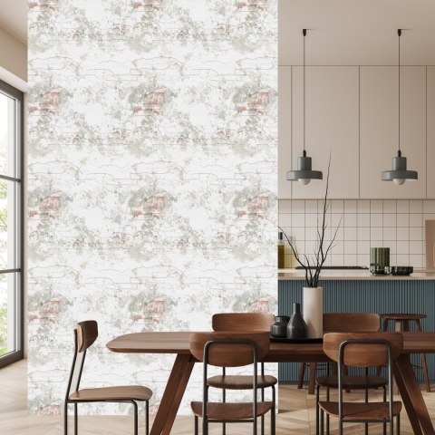 Tapeta Cegła Mur Retro