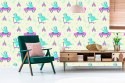 Tapeta Dla Dzieci, Leniwce W Stylu Skandynawskim