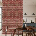 Tapeta Do Salonu Ceglana Ściana Cegły Efekt 3D