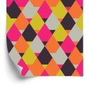 Tapeta Geometryczna - Kolorowe Romby