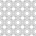 Tapeta Geometryczna - Orientalny Wzór