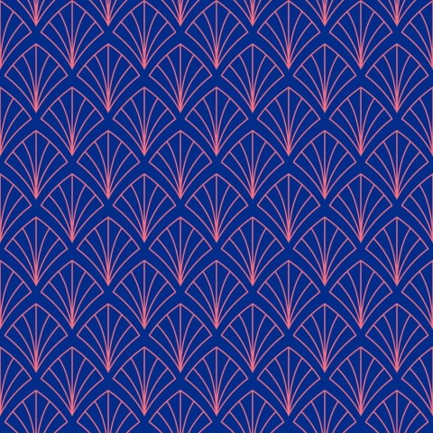 Tapeta Geometryczna W Stylu Art Deco