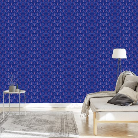 Tapeta Geometryczna W Stylu Art Deco