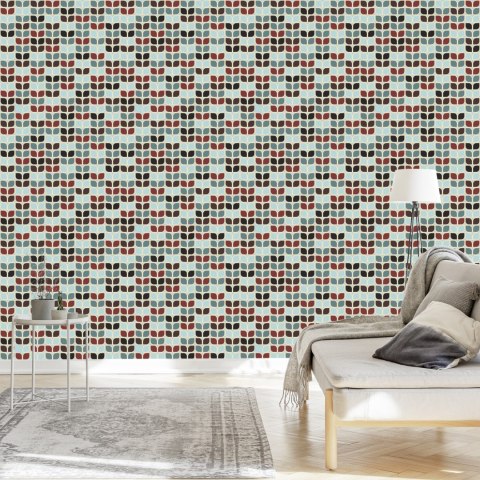 Tapeta Geometryczne Wzory Retro