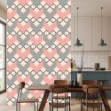 Tapeta Geometryczne Wzory W Stylu Retro