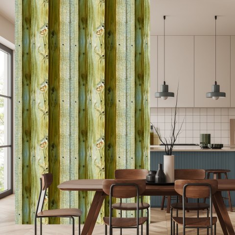 Tapeta Jasne Realistyczne Drewniane Deski