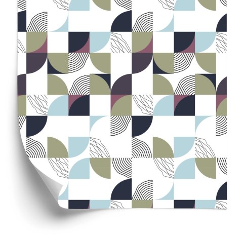 Tapeta Kolorowa Geometryczna Abstrakcja