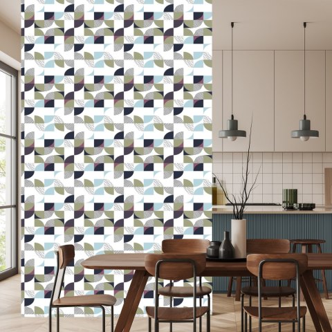 Tapeta Kolorowa Geometryczna Abstrakcja