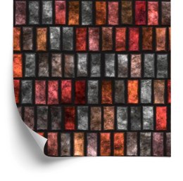 Tapeta Kolorowe Cegły