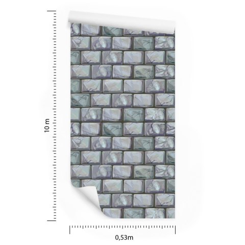 Tapeta Wielokolorowe Cegły