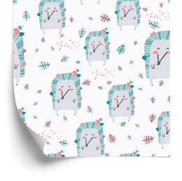 Tapeta Dla Dzieci - Jeżyki W Stylu Skandynawskim