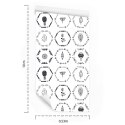 Tapeta Do Biura Liście, Rośliny, Styl Skandynawski