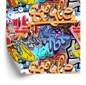 Tapeta Graffiti Na Ścianie