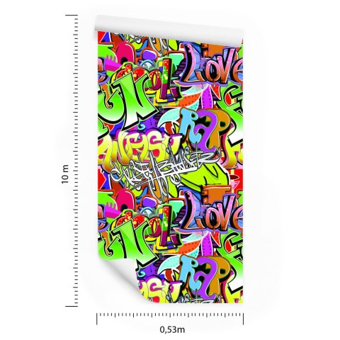 Tapeta Kolorowe Graffiti