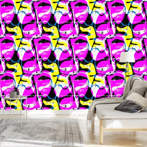 Tapeta Kolorowe Rysunki Graffiti