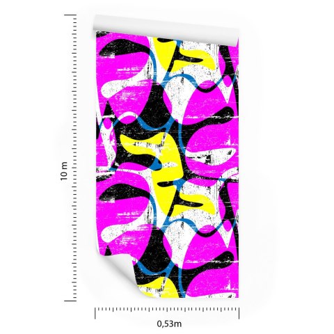 Tapeta Kolorowe Rysunki Graffiti