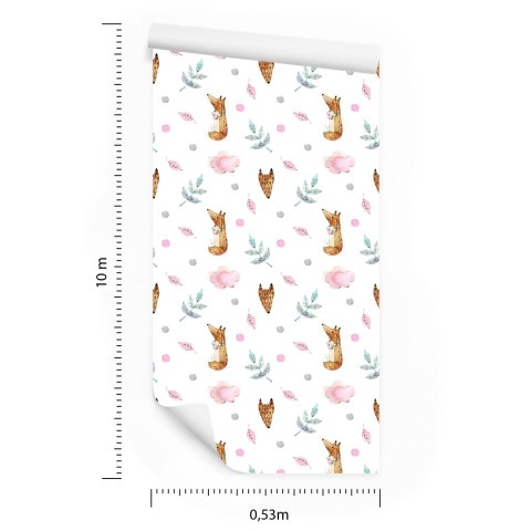 Tapeta Lisy Z Wianuszkami