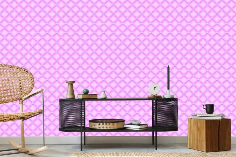 Tapeta Pikowana - Różowa