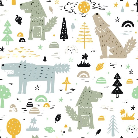 Tapeta Zwierzęta W Lesie