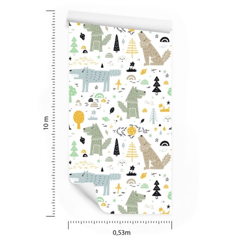 Tapeta Zwierzęta W Lesie