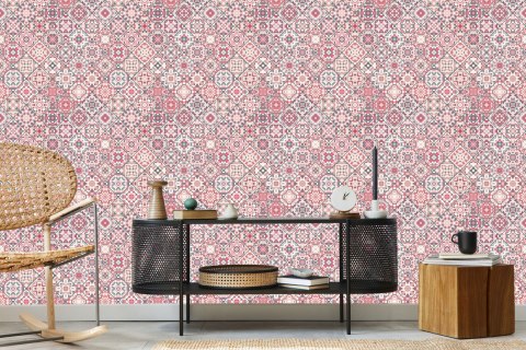 Tapeta Kolorowa Mozaika W Orientalnym Stylu