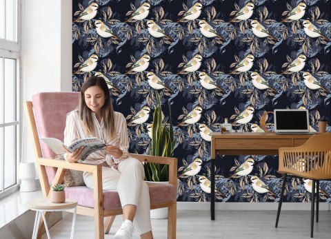 Tapeta - Kolorowe Ptaki