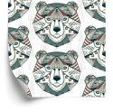 Tapeta Niedźwiedzie Geometryczne Wzory