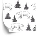 Tapeta Niedźwiedzie Polarne Drzewa
