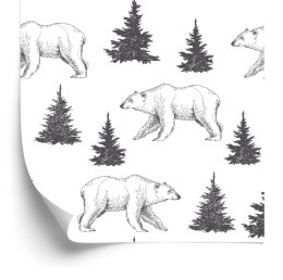 Tapeta Niedźwiedzie Polarne Drzewa