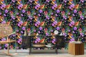 Tapeta - Piękne Kolorowe Ptaki I Motyle
