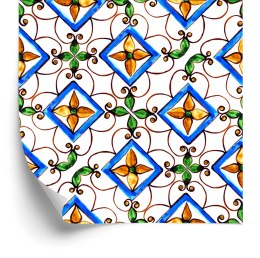 Tapeta Do Jadalni, Kuchni Orientalna Mozaika Wzory