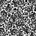 Tapeta Klasyczne Czarno-Białe Ornamenty