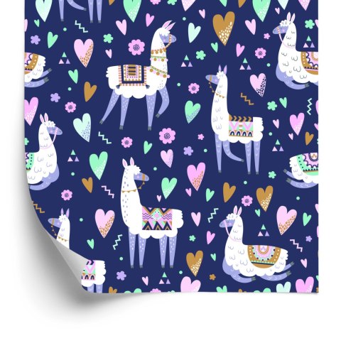 Tapeta Z Lamami, Kwiaty, Rośliny, Pokój Dziecięcy