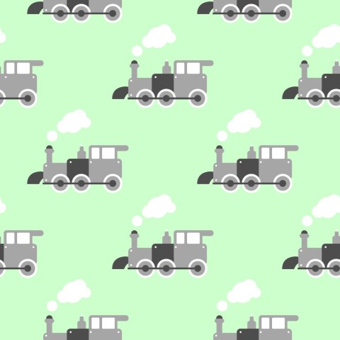 Tapeta Bajkowe Parowozy Retro
