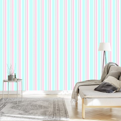 Tapeta Kolorowe Pionowe Paski
