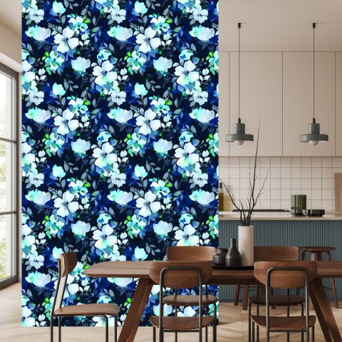 Tapeta Kwiatowy Wzór Akwarela